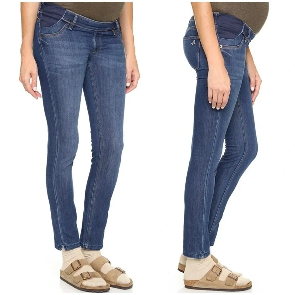 DL1961 Angel Maternity Skinny Jeans 4Way Stretch 360 Comfort Size 28